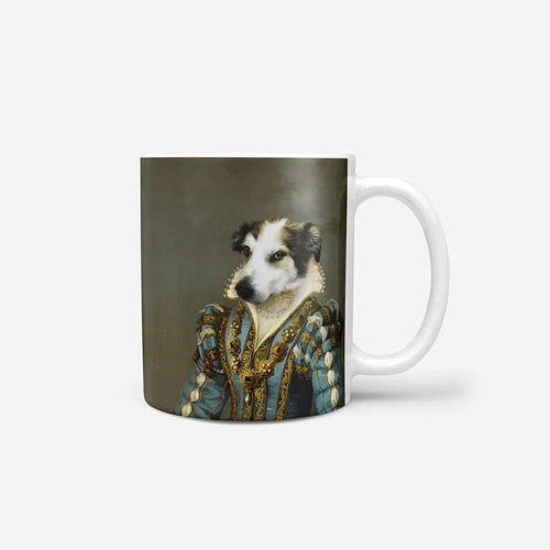 Crown and Paw - Mug The Sapphire Queen - Custom Mug 11oz
