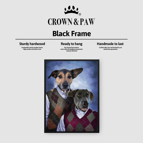 Crown and Paw - Poster The Step Brothers - Custom Pet Poster