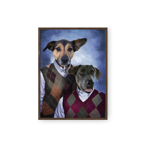 Crown and Paw - Poster The Step Brothers - Custom Pet Poster