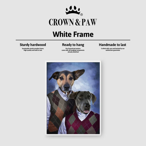 Crown and Paw - Poster The Step Brothers - Custom Pet Poster