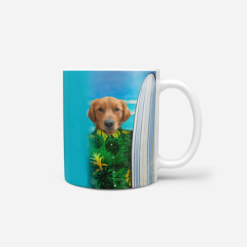 Crown and Paw - Mug The Surfer - Custom Mug 11oz / Green
