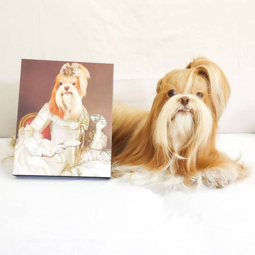 Crown and Paw - Canvas The Sweetheart - Custom Pet Canvas