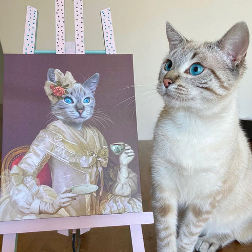 Crown and Paw - Canvas The Sweetheart - Custom Pet Canvas