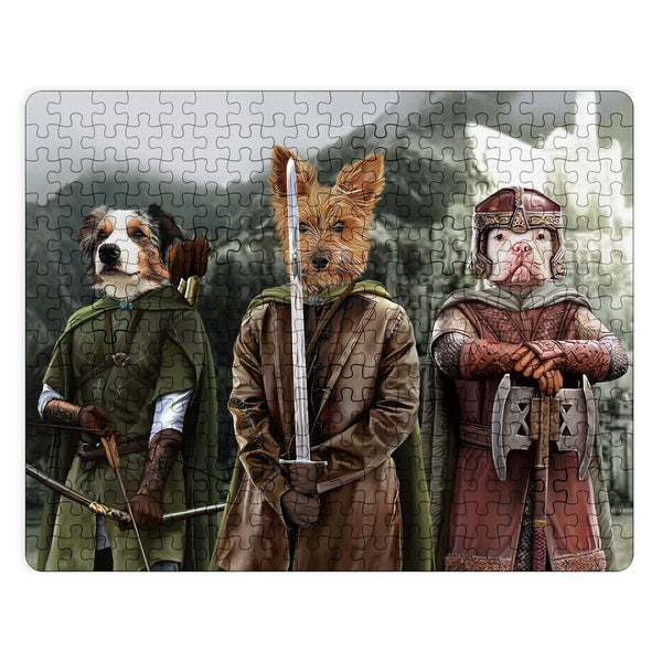 The Three Pawtectors - Custom Puzzle