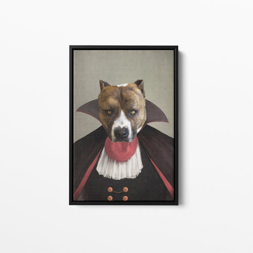 The Vampire - Custom Pet Canvas