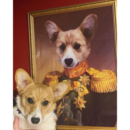 Crown and Paw - Poster The Veteran - Custom Pet Poster