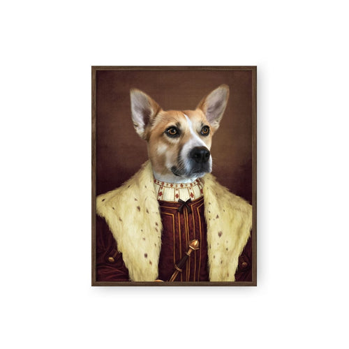 Crown and Paw - Poster The Young King - Custom Pet Poster