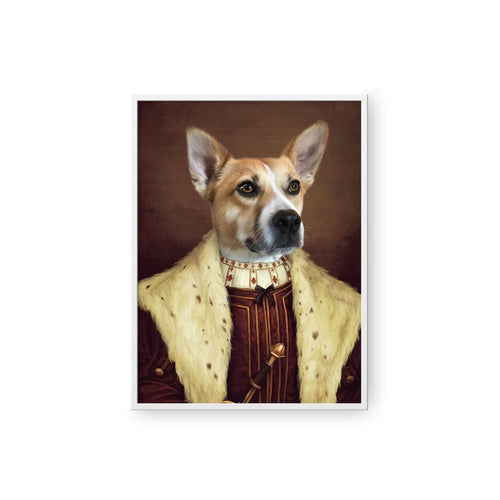 Crown and Paw - Poster The Young King - Custom Pet Poster