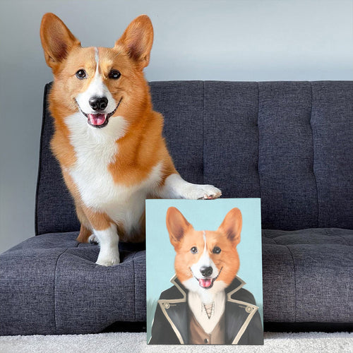 The Pirate - Custom Pet Canvas