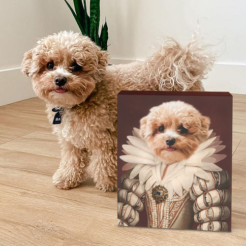 The Queen - Custom Pet Canvas