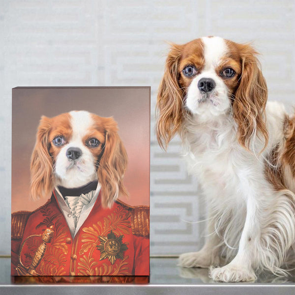The Red General - Custom Pet Canvas
