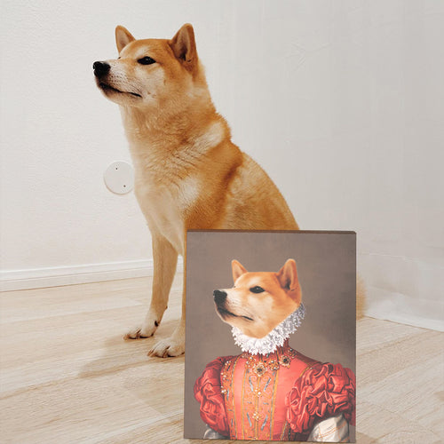 The Red Rose - Custom Pet Canvas