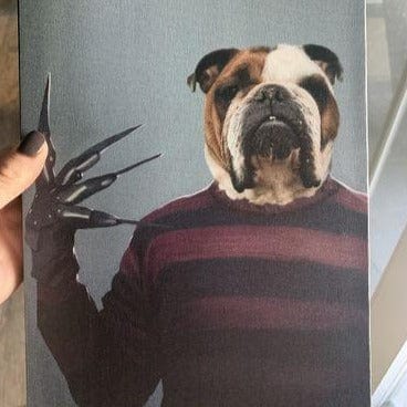 Crown and Paw - Canvas The Krueger - Custom Pet Canvas