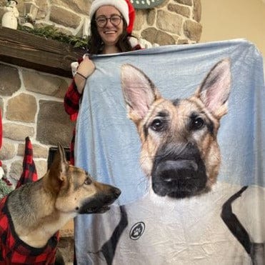 Crown and Paw - Blanket The Trooper - Custom Pet Blanket