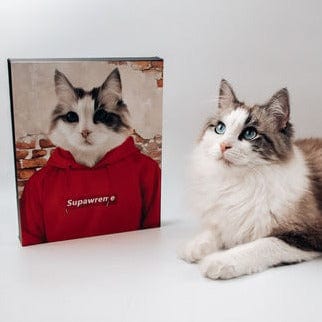 Crown and Paw - Canvas The Hypebeast - Custom Pet Canvas