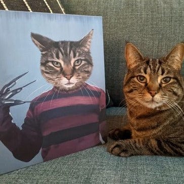 Crown and Paw - Canvas The Krueger - Custom Pet Canvas