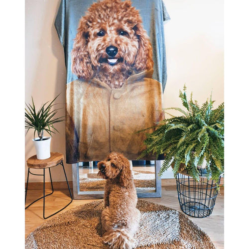 Crown and Paw - Blanket The Georgie - Custom Pet Blanket
