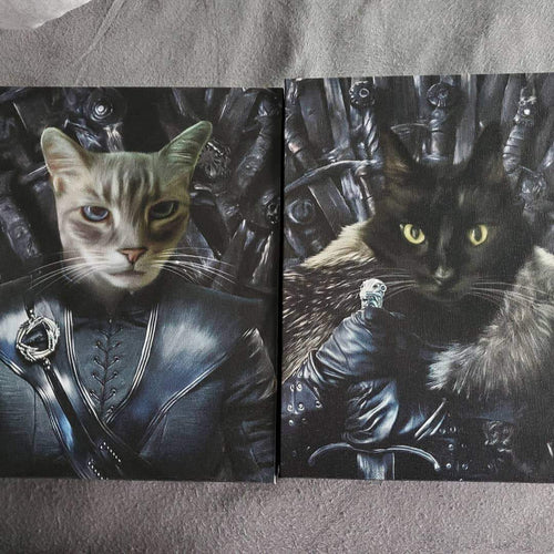 Crown and Paw - Canvas The Mother Of Dragons - Custom Pet Canvas