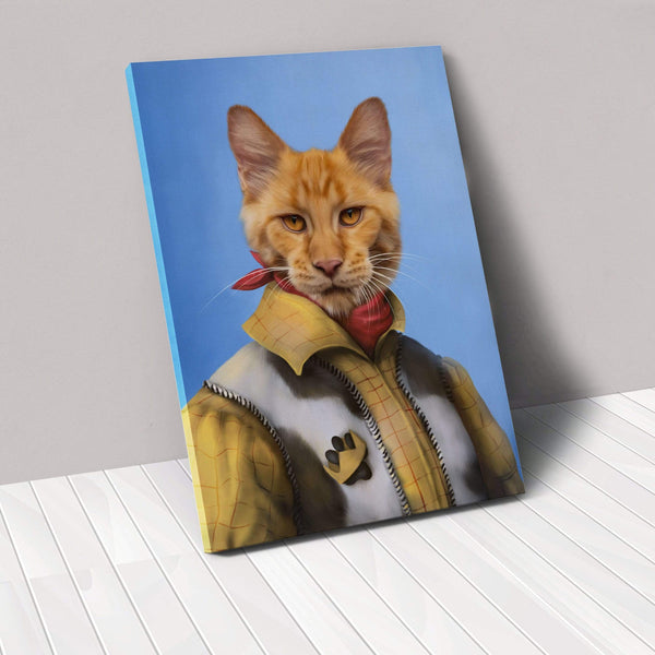 The Cowboy - Custom Pet Canvas