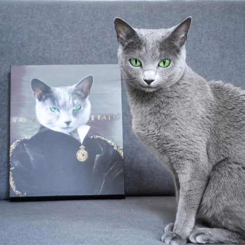 Crown and Paw - Canvas The Duchess - Custom Pet Canvas