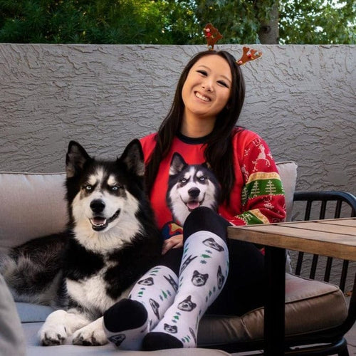 Crown and Paw - Custom Clothing Premium Christmas Sweatshirt