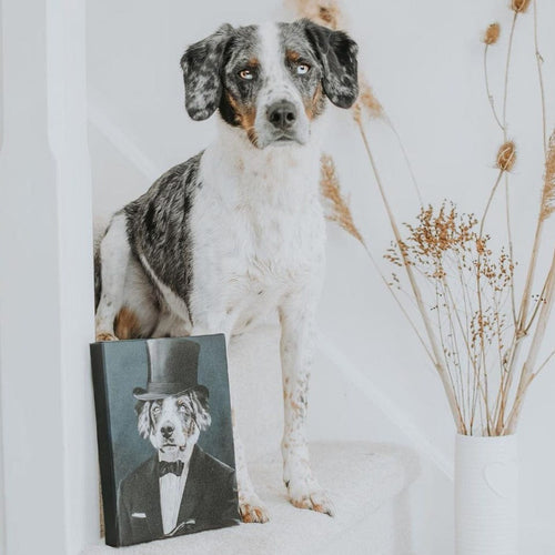 Crown and Paw - Canvas The Gentleman - Custom Pet Canvas