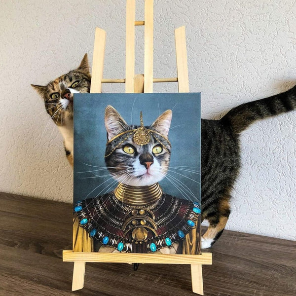 The Nubian Queen - Custom Pet Canvas