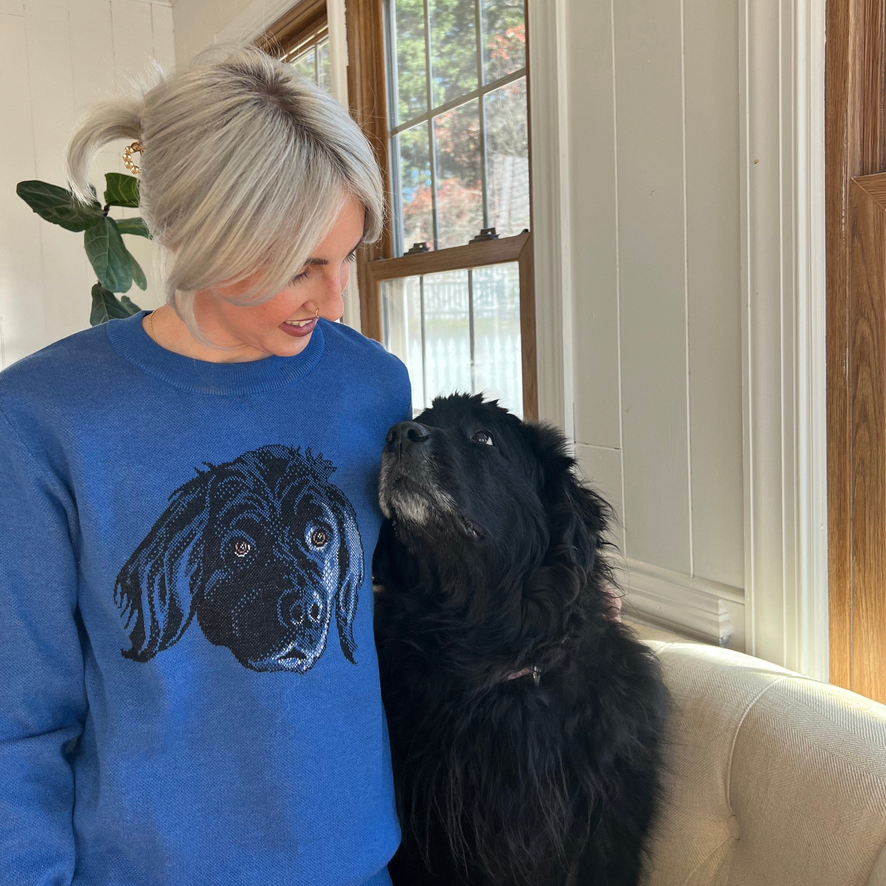 Crown and Paw - Knitwear Custom Knitted Pet Face Sweater