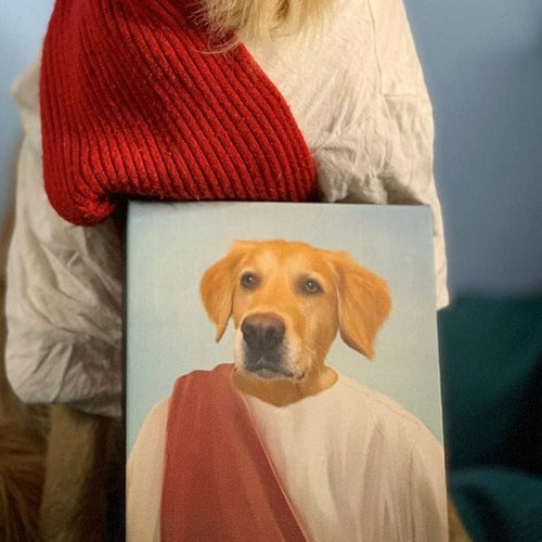 Crown and Paw - Canvas The Prophet - Custom Pet Canvas