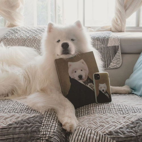Crown and Paw - Canvas The Ambassador - Custom Pet Canvas
