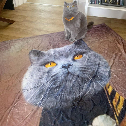 Crown and Paw - Blanket The Admiral - Custom Pet Blanket