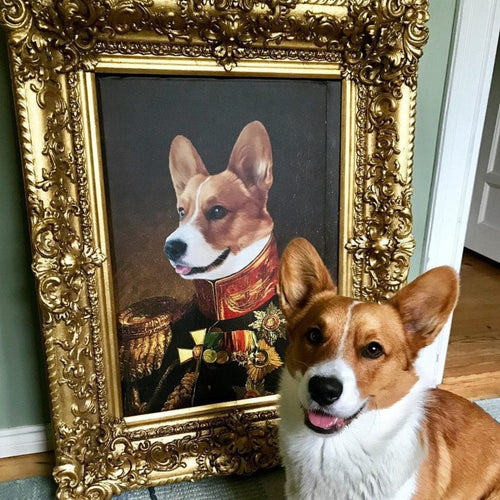 Crown and Paw - Poster The Veteran - Custom Pet Poster