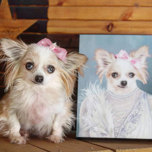 Crown and Paw - Canvas The Ballerina - Custom Pet Canvas