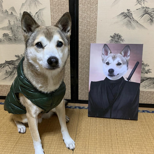 The Ninja - Custom Pet Canvas
