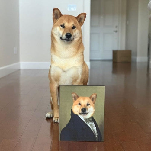 Crown and Paw - Canvas The Ambassador - Custom Pet Canvas