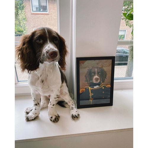Crown and Paw - Poster The Admiral - Custom Pet Poster