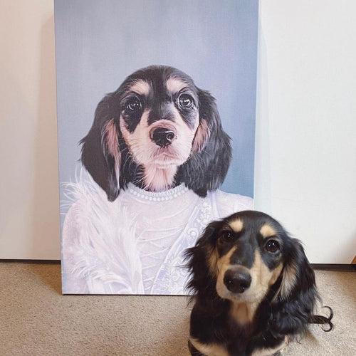 Crown and Paw - Canvas The Ballerina - Custom Pet Canvas