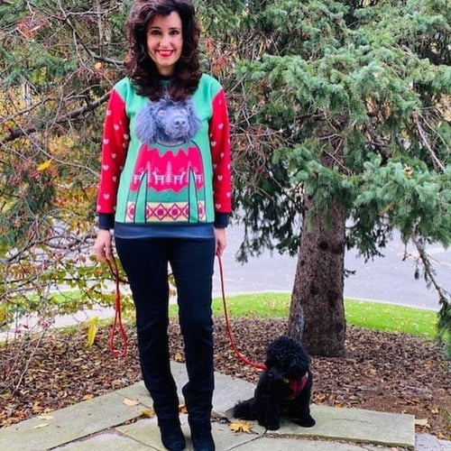 Crown and Paw - Custom Clothing Premium Christmas Sweatshirt