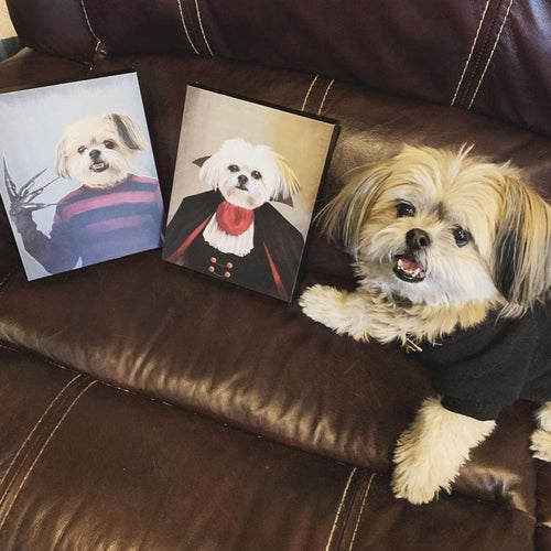 Crown and Paw - Canvas The Krueger - Custom Pet Canvas