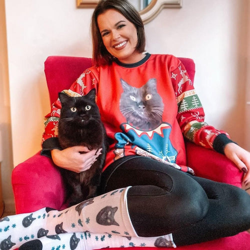 Crown and Paw - Custom Clothing Premium Christmas Sweatshirt