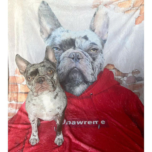 Crown and Paw - Blanket The Hypebeast - Custom Pet Blanket