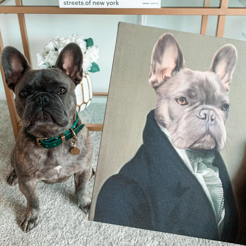 Crown and Paw - Canvas The Ambassador - Custom Pet Canvas