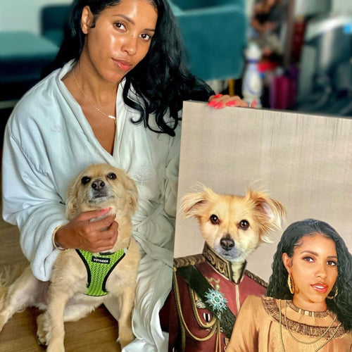 Crown and Paw - Canvas The Lord And Lady - Custom Pet Canvas